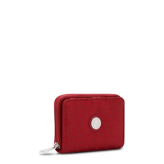 Kipling Money Love Small Wallet Portefeuille Rood | BE 2215LI